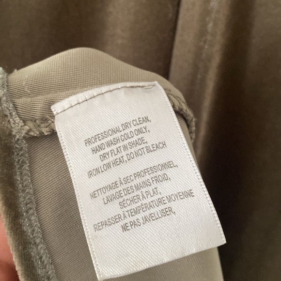 Jenny Yoo Jenny Yoo Sullivan Velvet Cowl Neck Gown Maxi in Sage size 00 - Picture 10 of 11